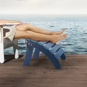 VEVOR Σετ 2 Υποπόδια Adirondack HDPE Μπλε KZDADLDKTTQP1RT1QV0 - Image 7