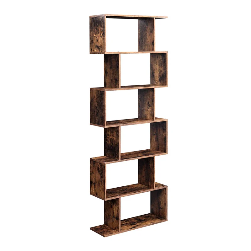 Ξύλινη Βιβλιοθήκη με 6 Ράφια 70 x 24 x 190.5 cm VASAGLE LBC61BX Ξύλινη Βιβλιοθήκη με 6 Ράφια 70 x 24 x 190.5 cm VASAGLE LBC61BX