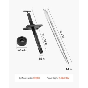 VEVOR Εργαλείο Ευθυγράμμισης Αφαίρεσης και Εγκατάστασης Ρουλεμάν Gimbal για Mercruisers OMC Volvo LBQZCMFBWGKZUHJ1M001V0 - Image 6