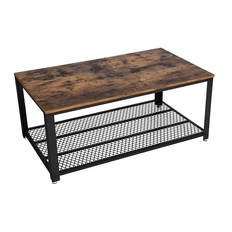 Μεταλλικό Τραπέζι Σαλονιού 106.2 x 60.2 x 45 cm Χρώματος Μαύρο VASAGLE LCT61X Μεταλλικό Τραπέζι Σαλονιού 106.2 x 60.2 x 45 cm Χρώματος Μαύρο VASAGLE LCT61X