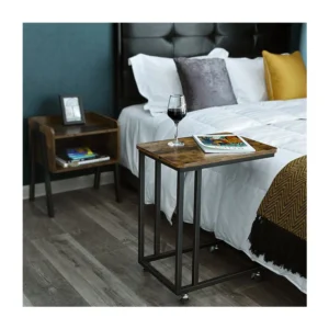 Βοηθητικό Μεταλλικό Τροχήλατο Τραπεζάκι 35 x 50 x 60 cm VASAGLE LNT50X - Image 3