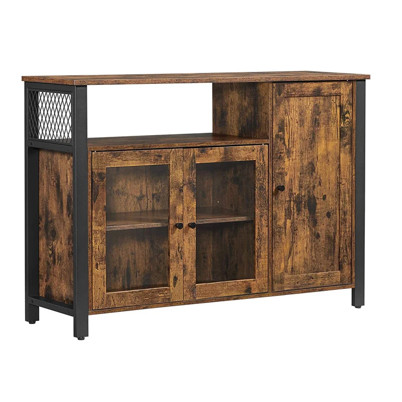 Μεταλλικός Μπουφές 110 x 33 x 75 cm VASAGLE LSC096B01 Μεταλλικός Μπουφές 110 x 33 x 75 cm VASAGLE LSC096B01