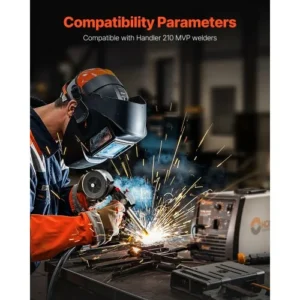 VEVOR Πιστόλι Συγκόλλησης 100Α με Καλώδιο 10FT για Σύρματα 0.023" 0.030" 0.035" LSHQHOBART10UE505V7 - Image 2