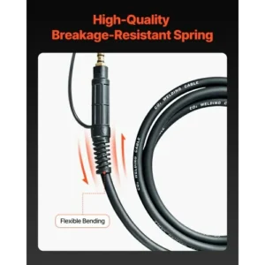 VEVOR Πιστόλι Συγκόλλησης 100Α με Καλώδιο 10FT για Σύρματα 0.023" 0.030" 0.035" LSHQHOBART10UE505V7 - Image 5