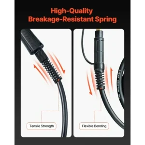 VEVOR Πιστόλι Συγκόλλησης 200Α με Καλώδιο 20FT Συμβατό με Hobart IronMan 240 LSHQHOBART20BA1Z9V7 - Image 5