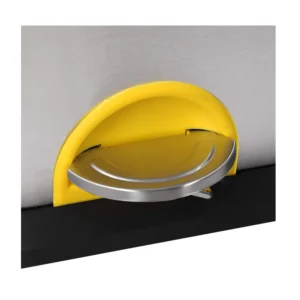 Μεταλλικός Τριπλός Κάδος Απορριμμάτων από Ανοξείδωτο Ατσάλι με 3 Πεντάλ 45 Lt Songmics LTB45L - Image 2