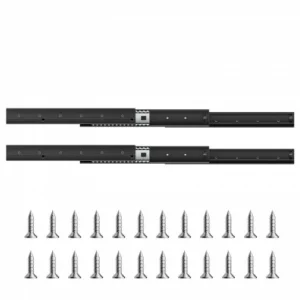 VEVOR Συρόμενοι Οδηγοί Συρταριών 16" Υποσκαφής για Ντουλάπια Σκάλας, Φορτίο 260 Λίβρες LTJHG16YC260XCXUUV0 - Image 8