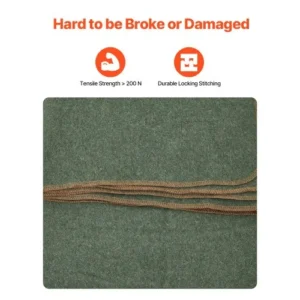 VEVOR Μάλλινη Κουβέρτα Κάμπινγκ 64" x 88" Ζεστή για Κάμπινγκ, Πεζοπορία, Ταξίδια LYTWLYMHFPP3SJS97V0 - Image 3