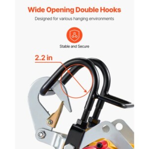 VEVOR 2-σε-1 Φορητός Ηλεκτρικός Βίντσι Ανύψωσης με Ενσύρματο/Ασύρματο Τηλεχειριστήριο MAGKBXSDDHLSHP9W7V2 - Image 3