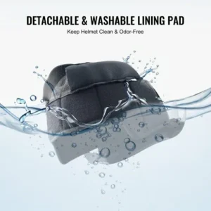 VEVOR Κράνος Μοτοσυκλέτας 3/4 Προσώπου για Μοτοκρός με Ενσωματωμένη Επικοινωνία Bluetooth MTC34KOZBXLMFGGXTV0 - Image 5