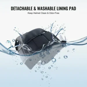 VEVOR Ακάλυπτο Κράνος Μοτοσυκλέτας Μοτοκρός με Ενσωματωμένη Επικοινωνία Bluetooth MTCJMKOZBLMHYTES9V0 - Image 5