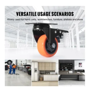 Σετ Περιστρεφόμενα Ροδάκια Βαρέως Τύπου για Έπιπλα 452 Kg 4 τμχ VEVOR PBJLCSJAZ4J27UKMWV0 - Image 7