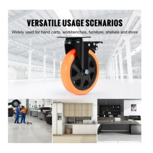 Σετ Περιστρεφόμενα Ροδάκια Βαρέως Τύπου για Έπιπλα 1272 Kg 4 τμχ VEVOR PBJLCSJAZ4J56BOYXV0 - Image 7