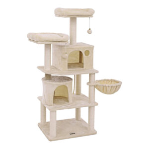 Δέντρο Γάτας - Ονυχοδρόμιο 55 x 45 x 152 cm Χρώματος Μπεζ Feandrea PCT90M