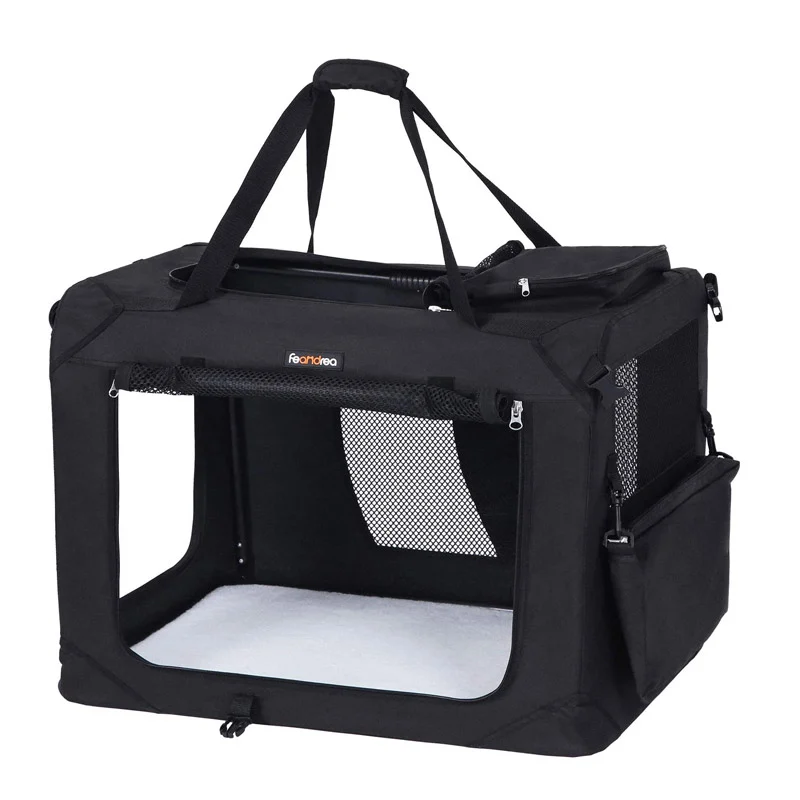 Τσάντα Μεταφοράς Σκύλου 60 x 40 x 40 cm Χρώματος Μαύρο Songmics PDC60H Τσάντα Μεταφοράς Σκύλου 60 x 40 x 40 cm Χρώματος Μαύρο Songmics PDC60H