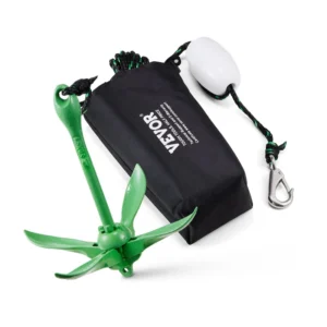 Πτυσσόμενη Άγκυρα για Κανό Καγιάκ από Χυτοσίδηρο 1.5 Kg με Σχοινί και Σημαδούρα VEVOR PHTMYJTPSG35NCT7KV0 - Image 10