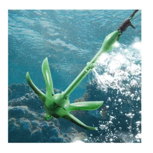 Πτυσσόμενη Άγκυρα για Κανό Καγιάκ από Χυτοσίδηρο 1.5 Kg με Σχοινί και Σημαδούρα VEVOR PHTMYJTPSG35NCT7KV0 - Image 7