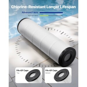 VEVOR 4 x 105 τ.π. Φίλτρο Καταρράκτη για Σπα και Πισίνα Συμβατό με Pentair CCP420 PJTSYCLX4JT48UWBX001V0 - Image 3