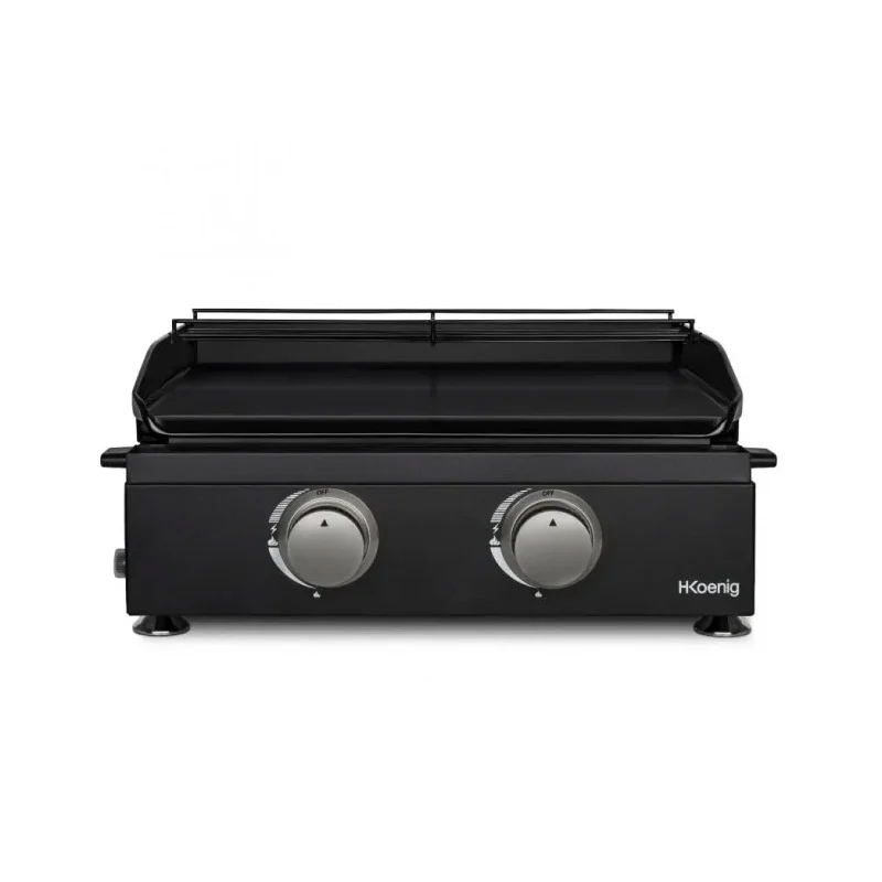 Ψησταριά Αερίου με 2 Καυστήρες Σχήματος U Black H.Koenig PLX1022 Ψησταριά Αερίου με 2 Καυστήρες Σχήματος U Black H.Koenig PLX1022