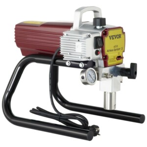 VEVOR Ηλεκτρικό Airless Sprayer Χρώματος 1500W με Ρυθμιζόμενη Πίεση 22Mpa και Σωλήνα 15m για Τοίχους & Οροφές/Ξύλο & Μέταλλο PTJ1500WGYWQPTJ01V2 - Image 8