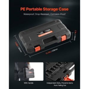 VEVOR Σετ Καρυδάκια Torx 34 Τεμαχίων T6-T70 S2 Ατσάλι PTTT143812TO3PNXZV0 - Image 4