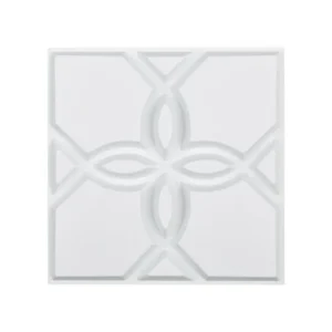 VEVOR Πάνελ Τοίχου 3D 33-Τεμαχίων 11.81x11.81'' PVC 32 Τ.Π. Κάλυψη Λευκό Floral PVC3DQBXDYSJ05PSDV0