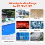 VEVOR  Πλαστικός Συγκολλητής Θερμού Αέρα 1600W με 5 Αξεσουάρ  PVCBRRJTZWGJ2XMI1V2 - Image 3