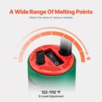 VEVOR  Πλαστικός Συγκολλητής Θερμού Αέρα 1600W με 5 Αξεσουάρ  PVCBRRJTZWGJ2XMI1V2 - Image 4