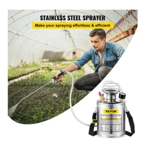 Ψεκαστήρας Χειρός Πίεσης από Ανοξείδωτο Ατσάλι 4 Lt VEVOR PWQBXG4L000000001V0 - Image 2