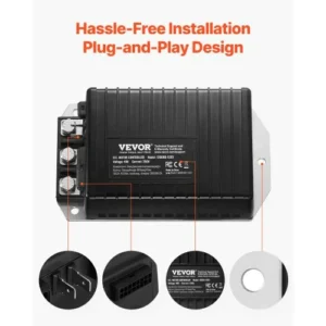 VEVOR Ελεγκτής Ταχύτητας 48V 250A για EZGO TXT 1206HB-5201 QCSDKZQXH120EJYREV9 - Image 5