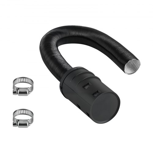 VEVOR Κιτ Εισαγωγής Αέρα για Πετρελαιοθερμαντήρες - Εύκαμπτη Σωλήνα 25mm με Σιγαστήρα QGPJJQGJQGTJ0XPWS001V0