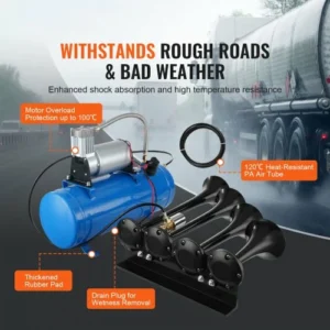 12V Συμπιεστής 120 psi με Δοχείο 6L για Οχήματα  QLBYCQGTZ12VRGCVHV9