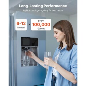 VEVOR Ανταλλακτικό Φίλτρο Νερού Ολόκληρου Σπιτιού 4.5"x20" GAC Άνθρακα 1 Τεμάχιο QWSGLQLXGACGADTZI001V0 - Image 4