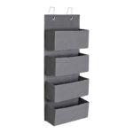 Κρεμαστή Θήκη Οργάνωσης με 4 Θέσεις 33.5 x 12 x 100 cm Songmics RDH04G - Image 3