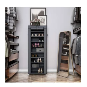 Stand Αποθήκευσης 27 Ζευγαριών Παπουτσιών 160 x 58 x 28 cm Songmics RXJ10G - Image 2