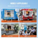 VEVOR  Παράθυρο Σερβιρίσματος 48"x36" με Τέντα για Φορτηγό Φαγητού  SCFWCK4836YCMH67OV0 - Image 5