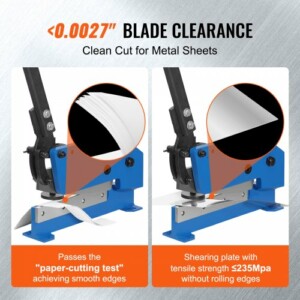 VEVOR Χειροκίνητος Κοπτήρας Μετάλλου HS-5 από Q235 για Χοντρό Ατσάλι για Κατασκευές & DIY Εφαρμογές SDJBQ5YC14ZD7IUX8V0 - Image 3