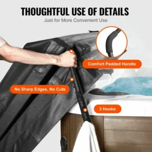 VEVOR Ανυψωτήρας Καλύμματος Υδρομασάζ, Ρυθμιζόμενος για Ορθογώνιες Μπανιέρες και Σπα  SDSLCTX00000JG2D1V0 - Image 4