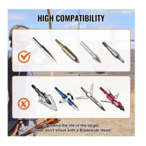 Στόχος Τοξοβολίας από Άχυρο 3 Στρώσεων 50.8 x 6.35 cm VEVOR SGFZK3C20X20GVYDKV0 - Image 5