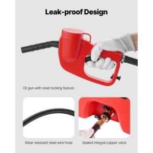 VEVOR Φορητό Δοχείο Καυσίμου 15 Γαλονιών με Αντλία Χειρός και Βαρύτητας SLJYCSYBCYQYL4CHV001V0 - Image 4