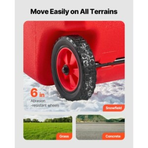 VEVOR Φορητό Δοχείο Καυσίμου 15 Γαλονιών με Αντλία Χειρός και Βαρύτητας SLJYCSYBCYQYL4CHV001V0 - Image 5