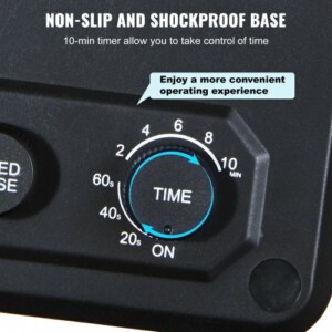 Διπλή Μηχανή Μίξερ Μιλκσέικ VEVOR από Ανοξείδωτο Ατσάλι  STNXJHABS375W5L6HV2 - Image 5