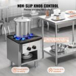 VEVOR  Επαγγελματική Εστία Αερίου 1 Καυστήρα Επιτραπέζια Κουζίνα  SYTSRQZDJK1G8C5UGV0 - Image 3