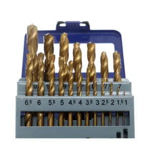 Σετ Τρυπάνια Τιτανίου HSS 1 - 10 mm 19 τμχ TAGRED TA1035 - Image 2