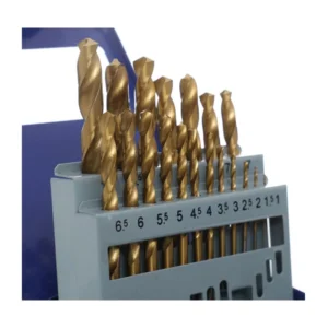 Σετ Τρυπάνια Τιτανίου HSS 1 - 10 mm 19 τμχ TAGRED TA1035 - Image 3