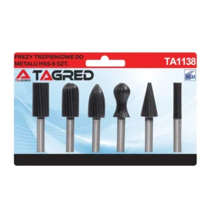 Σετ Φρέζες Μετάλλου HSS 6-12.7 mm 6 τμχ TAGRED TA1138 - Image 3