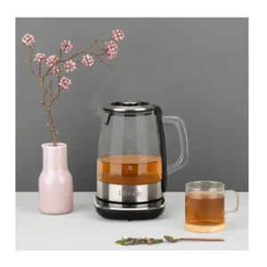 Ανοξείδωτος Ηλεκτρικός Βραστήρας με Φίλτρο Τσαγιού 1.5 Lt H.Koenig TI600 - Image 4