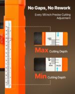 VEVOR Πλάνη Πάχους Δύο Λεπίδων 330 mm, Ισχύς 1800W, Μονοφασική Ξυλουργική Μηχανή TSBCDSZD2DP18MIW6001V2 - Image 5