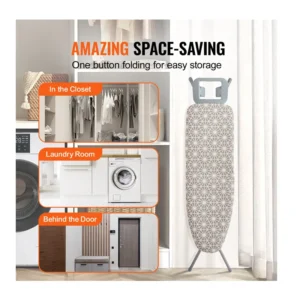 Σιδερώστρα για Σίδερο Ατμού Σπαστή 1292 x 334 x 915 mm VEVOR TYBCG10933CM4AD7XV0 - Image 7