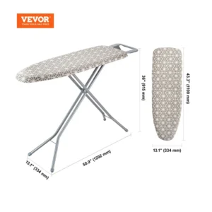 Σιδερώστρα για Σίδερο Ατμού Σπαστή 1292 x 334 x 915 mm VEVOR TYBCG10933CM4AD7XV0 - Image 9